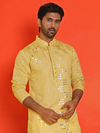 Embroidered & Sequins Kurta Pyjama