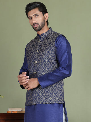 Woven Design Nehru Jacket