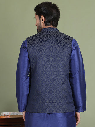 Woven Design Nehru Jacket