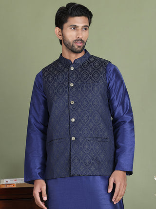 Woven Design Nehru Jacket