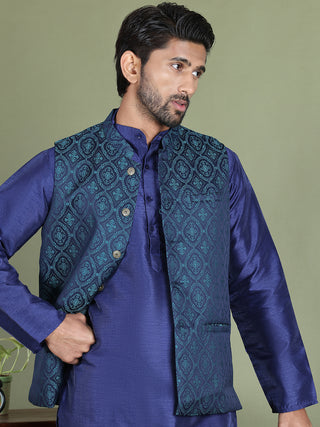 Woven Design Nehru Jacket