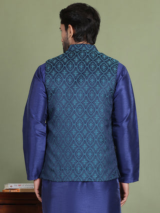 Woven Design Nehru Jacket