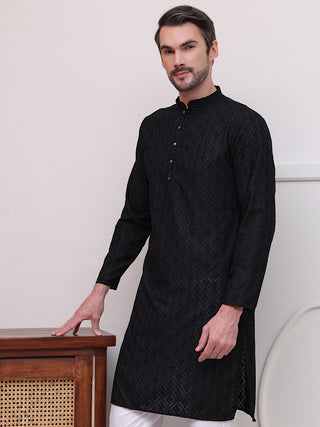 Embroidered Cotton Kurtas