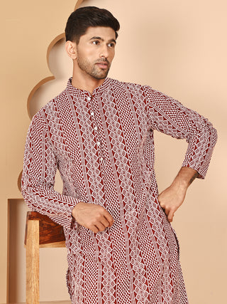 Embroidered Cotton Kurtas