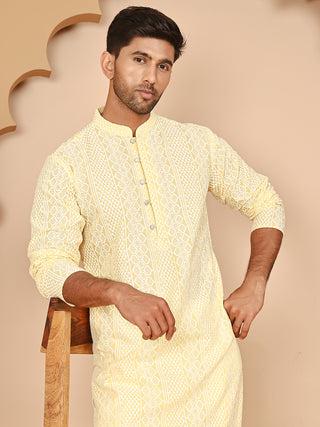 Embroidered Cotton Kurtas