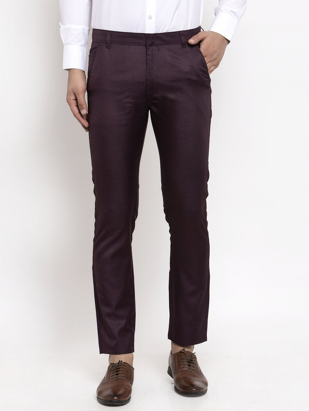 Cotton Mens Wear Formal Pant, Flat Trousers at Rs 699 in Jaipur