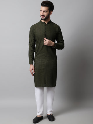 Jompers Men's Embroiderd Kurta Pajama