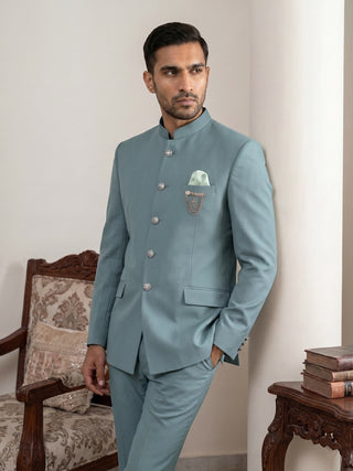 Premium Solid Japanese Fabric Indo-Western Set