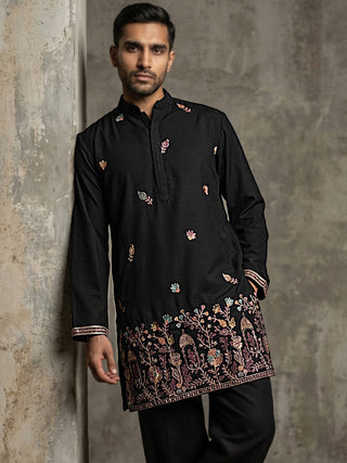 Japanese Fabric Embroidered Kurta