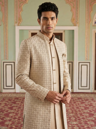 Men’s Embroidered Indo-Western Set
