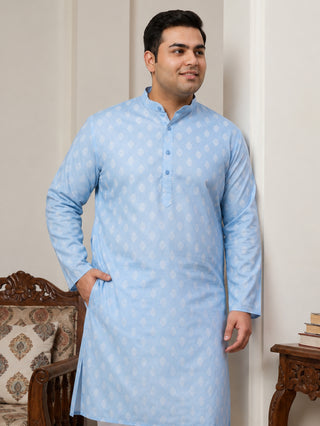 Floral Printed Kurta for Men