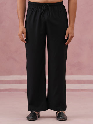 Solid Cotton Pyjama For Men