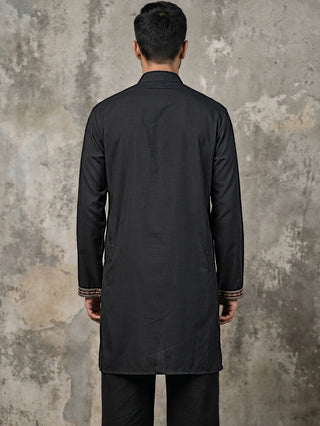 Japanese Fabric Embroidered Kurta