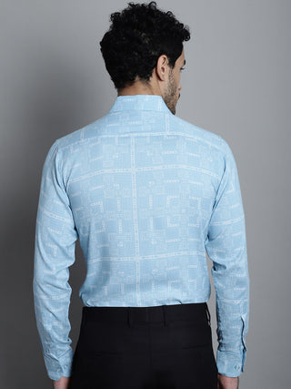 Men's Geomatric Printed Formal Shirts