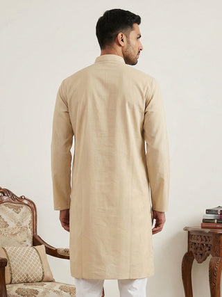 Solid Cotton Kurta for Men