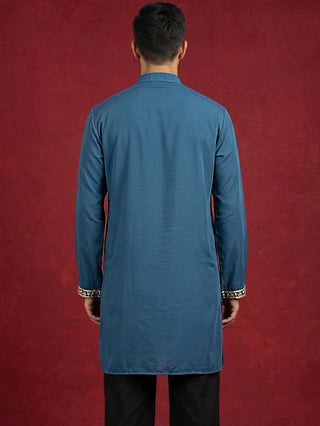Japanese Fabric Embroidered Kurta