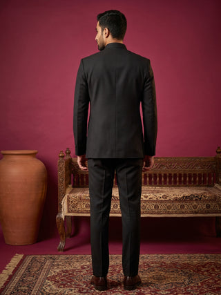 Imported Japanese Fabric Embroidered Indo-Western Set