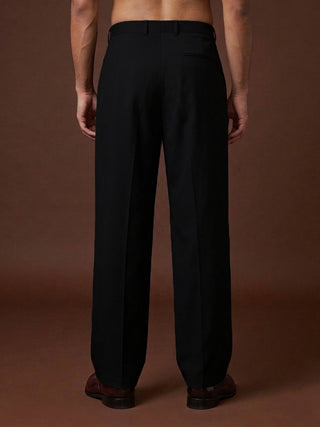 Men Straight Fit Korean Pants