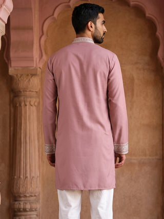 Embroidered Japanese Fabric Kurta