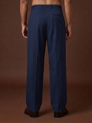 Men Straight Fit Korean Pants