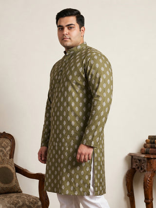 Floral Printed Kurta for Men