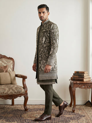 Men's Premium Japanese Fabric Indo-Western Set