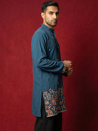 Japanese Fabric Embroidered Kurta