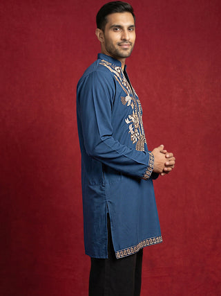 Men's Japanese Fabric Embroidered Kurta