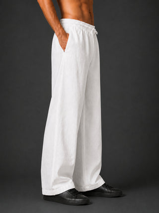 Men’s Relaxed Fit Linen Trousers
