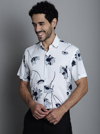 Men's Floral Printed Formal Shirts