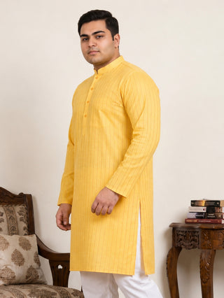 Men's Cotton Striped Kurta