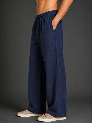 Men’s Relaxed Fit Linen Trousers