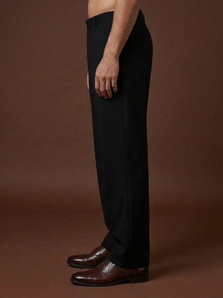 Men Straight Fit Korean Pants