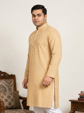 Men's Cotton Striped Kurta