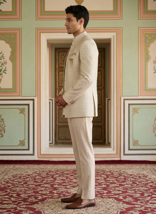 Men’s Embroidered Indo-Western Set