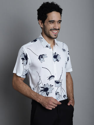 Men's Floral Printed Formal Shirts