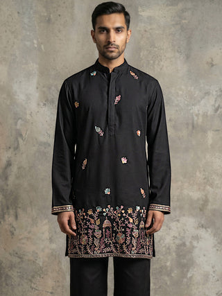 Japanese Fabric Embroidered Kurta