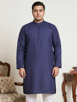Solid Cotton Kurta for Men