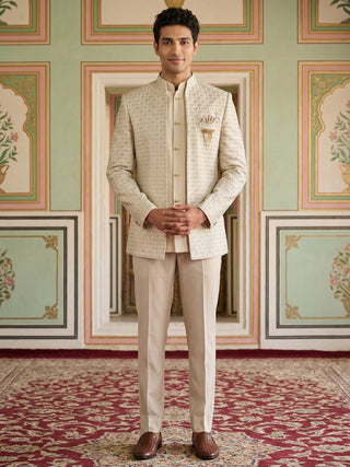 Men’s Embroidered Indo-Western Set