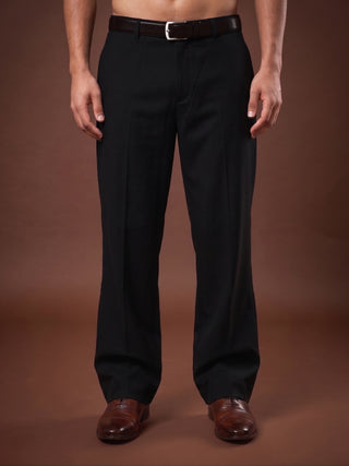 Men Straight Fit Korean Pants
