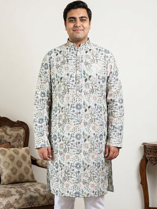 Embroidered Kurta For Men