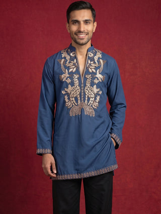 Men's Japanese Fabric Embroidered Kurta