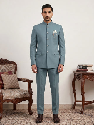 Premium Solid Japanese Fabric Indo-Western Set