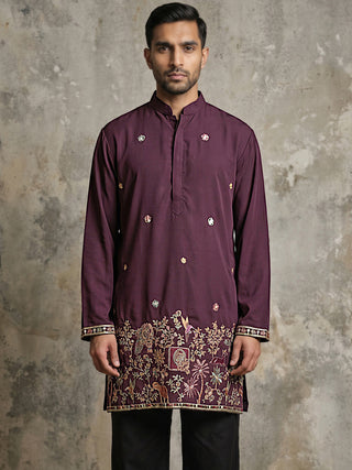 Japanese Fabric Embroidered Kurta