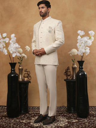 Men's Embroidered Indo-Western Set