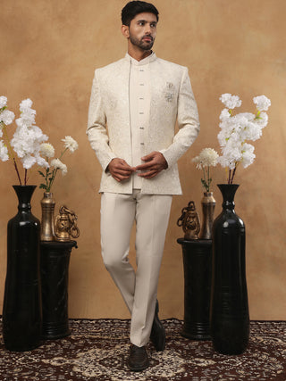 Men's Embroidered Indo-Western Set