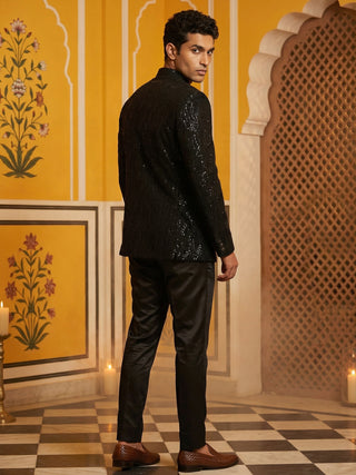 Men's Embroidered Indo-Western Set