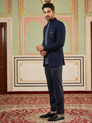 Men’s Embroidered Indo-Western Set