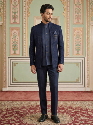 Men’s Embroidered Indo-Western Set