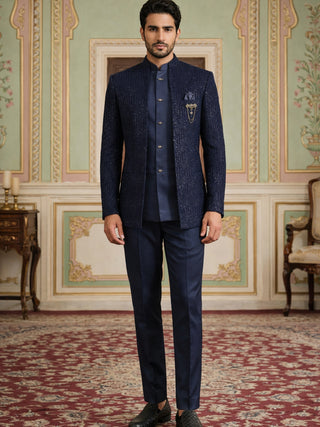 Men’s Embroidered Indo-Western Set